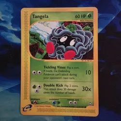 Pokemon Tangela 112/147 Aquapolis Regular Card - Image 1