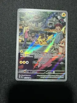 Pokemon Pikachu TCG SV 151 Illustration Rare Card 173/165 Near Mint Condition - Image 1