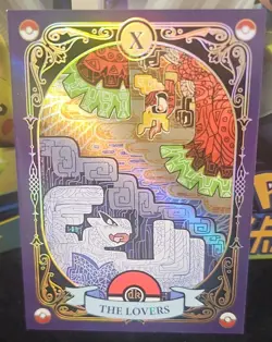 Pokemon Chinese Mengka Hit Card Ho-Oh Lugia The Lovers 118/588 Limited Edition - Image 1