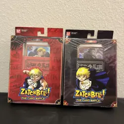 ZATCH BELL THE CARD BATTLE TCG STARTER SETS #1 & #2 TRADING CARDS - Image 2