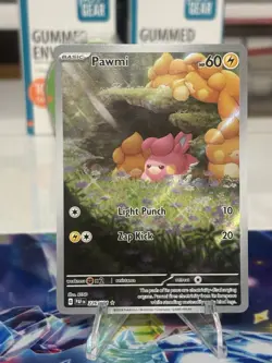 Pokemon TCG Pawmi Sir Card 226/091 Paldean Fates NM Full Art - Image 1