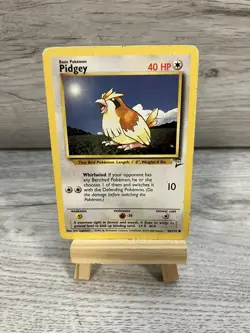 Pidgey 86/130 | Base Set 2 | Non Holo Pokemon Card HP - Image 1