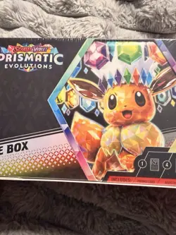 Pokemon Prismatic Evolutions Surprise Box Promo Card Booster Bundle 2025 Eevee - Image 2