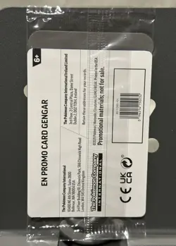Pokemon TCG Perfect Order - EB Games Exclusive Gengar Promo 050/088 Sealed Card - Image 2
