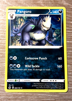 Pangoro 080/159 Non Holo RARE Crown Zenith Pokemon Card NM/MINT - Image 1