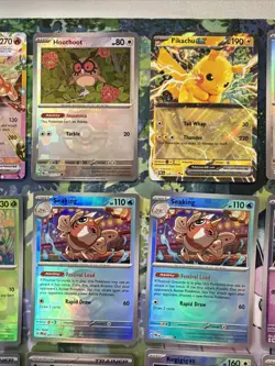 Lot Of 34 Pokemon Cards From Prismatic Evolutions EX, Masterball, & Pokeball NM - Image 3