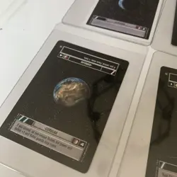 Star Wars Ccg Card Lot Planets And Death Star 8 Cards - Image 4