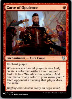 Curse of Opulence The List Reprints NM Normal - Image 1
