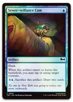 Sewer-veillance Cam #53 (Foil) (NM) TMT Magic MTG - Image 1