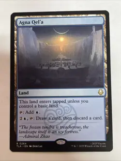 Agna Qel'a #264 Near Mint Avatar: The Last Airbender Rare - Image 1