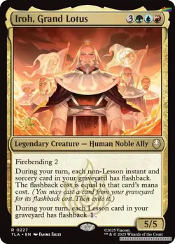 Iroh, Grand Lotus [PRE - 227] - NM [Foil] TCG MTG - Image 1