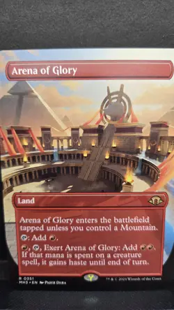 MTG Arena of Glory (Borderless) R Modern Horizons 3 #351 NM Normal - Image 1