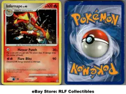 2007 Pokemon, Diamond & Pearl , #5/130 Infernape Lv. 40, Holo Rare (b) - Image 1