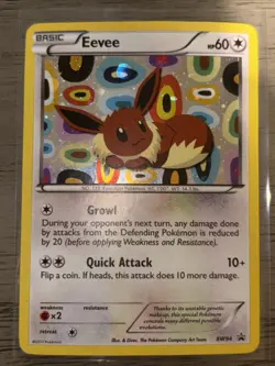 Eevee BW94 Promo BW Black Star Promos Pokemon Moderately Played - Image 1