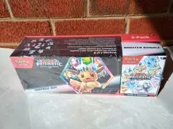 POKEMON SAMS CLUB PRISMATIC EVOLUTIONS SUPRISE BOX & BOOSTER BUNDLE SEALED PACKS - Image 1