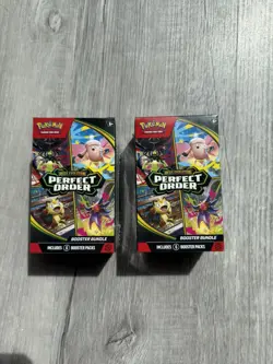 x2 Pokemon Perfect Order Sealed Booster Bundles - Image 1