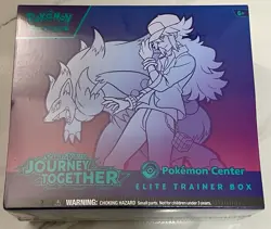 Pokemon Center Journey Together ETB W/ Plastic Case - Image 1