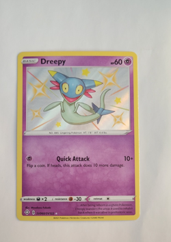 Pokemon 2021 Shining Fates Dreepy 60/122 Holo Rare Baby Shiny NM - Image 1