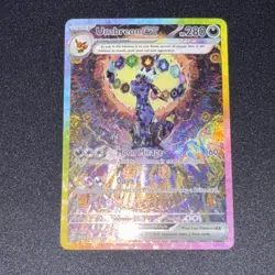 Umbreon ex 161 Pokemon Prismatic Evolutions SIR Mint! - Image 2