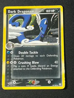 2004 EX Team Rocker Returns Dark Dragonair Stamped Reverse Holo 32/109 MP - Image 1