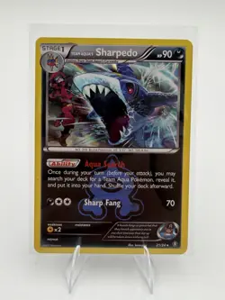 Pokemon Team Aqua's Sharpedo | 21/34 Holo Rare | Double Crisis | LP - Image 1