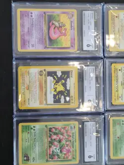 6 Vintage Pokemon Graded Lot CGC PSA 1st Edition - Image 2