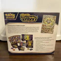 Pokemon Center Exclusive Elite Trainer Box Surging Sparks ETB **SMALL RIP** - Image 3