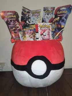 Pokemon Easter Basket 14 pack🔥Evolving Skies, 151, Crown Zenith, Tempest & More - Image 1