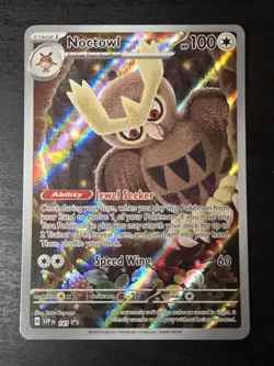 Noctowl 141 - Stellar Crown - Black Star Promo - Pokemon - Image 1