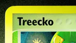 Treecko 70/106 Stamped Pokemon EX Emerald 2005 Reverse Holo Vintage LP/MP - Image 4