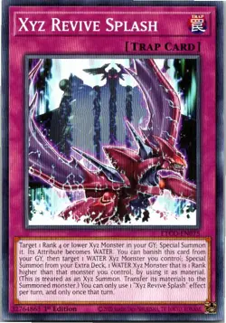 XYZ Revive Splash ETCO-EN075 Yu-Gi-Oh! Card Mint 1st Edition - Image 1