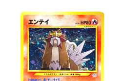 Pokemon TCG Entei Holo #244 Neo Revelation 2001 Japanese Vintage Pokemon Card - Image 4