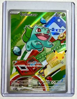 Bulbasaur MEP 037 Pokemon First Partner 30th Anniversary Promo Card NM/M - Image 1