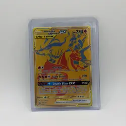 Pokemon TCG Reshiram & Charizard GX Holo Card 20/214 Unbroken Bonds Sm247 - Image 1