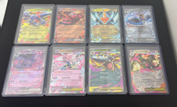 Pokemon Phantasmal Flames 8 Card Lot Double Rare Holos - Image 1