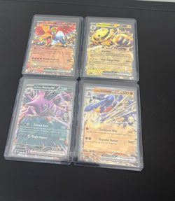Pokemon Destined Rivals 4 Card Lot Double Rare Holos - Image 1