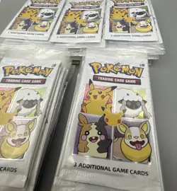(LOT of 50) Pokemon TCG 25th Anniversary General Mills Cereal 3-Card Promo Packs - Image 3