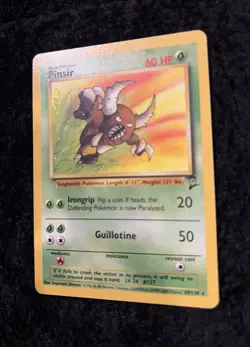 Pinsir 29/130 Pokemon TCG Card Base Set 2 NM - Image 4