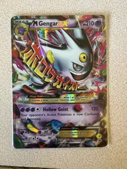 Pokemon M Gengar EX XY166 XY Promo (Card #3) Mint - Image 1