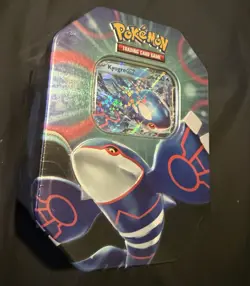 Pokemon TCG: Azure Legends Tin - Kyogre - Sealed NEW Card Cards Pokemon Pack - Image 1