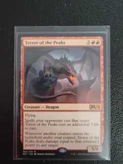 Magic the Gathering NM Terror of the Peaks Core Set 2021 Regular - Image 1