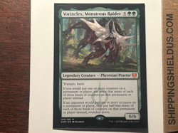 MTG Vorinclex Monstrous Raider Mythic 199/285 Kaldheim NM Regular Print - Image 2
