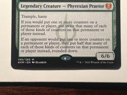 MTG Vorinclex Monstrous Raider Mythic 199/285 Kaldheim NM Regular Print - Image 5