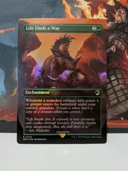 Life Finds a Way (Borderless) Universes Beyond: Jurassic World Collection, Foil - Image 1