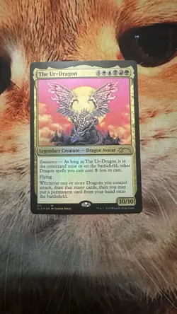 Magic the Gathering Secret Lair The Ur-Dragon #011 NM - Image 1