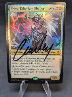 Breya, Etherium Shaper (29) FOIL | MTG Magic Commander 2016 | Artist Signed | NM - Image 1