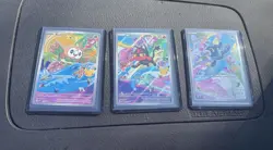 Pokemon First Partner Illustration GEN 7 Set 43-45 (30th) Rowlet Popplio Litten - Image 1