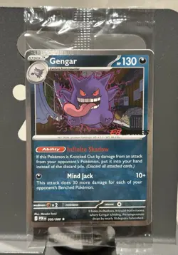 Pokemon TCG Perfect Order - EB Games Exclusive Gengar Promo 050/088 Sealed Card - Image 1