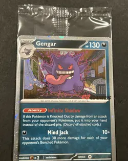 Pokemon TCG Perfect Order - EB Games Exclusive Gengar Promo 050/088 Sealed Card - Image 4