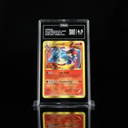 2013 POKEMON BLACK & WHITE CHARIZARD #136/135 PLASMA STORM SECRET RARE 6.5 EX MT - Image 1
